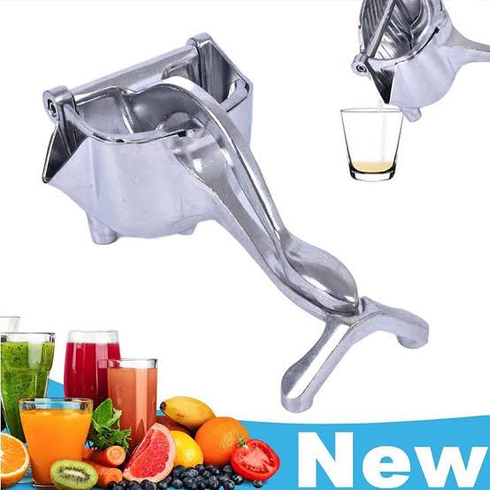 Fruit Press Lemon Juice Squeezer (small Manual Juicer) Heavy Duty Aluminum Metal (250 Gram)