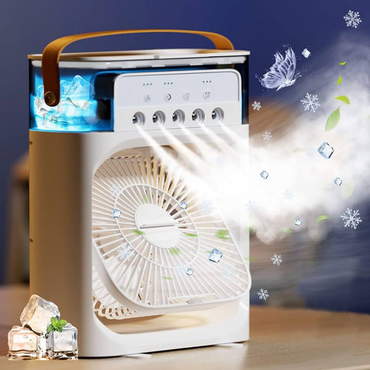 (NW00013)  Portable Air Conditioner Fan, Mini Evaporative Air Cooler USB ELECTRIC (Random Color)