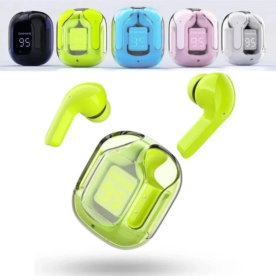 Air31 Earbuds Wireless Crystal Transparent Body | Air 31 Bluetooth Ear Bud