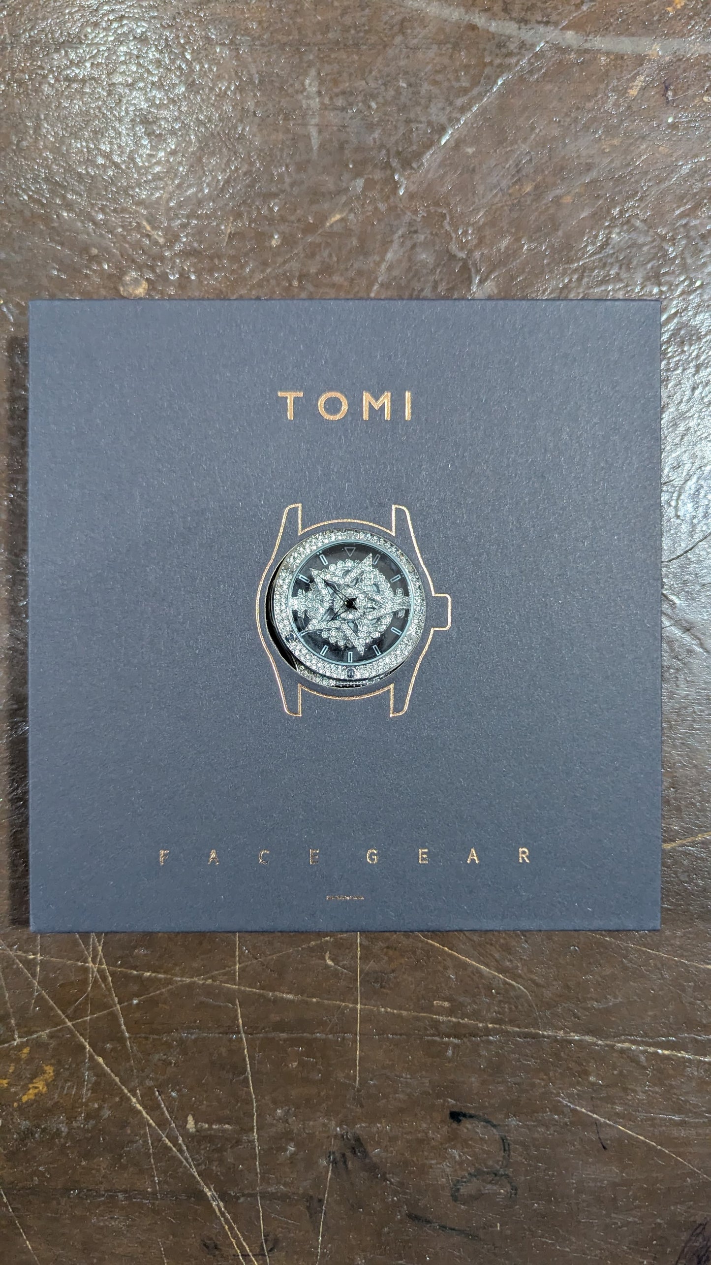 TOMI Face Gear Dual Strap Luxury Watch