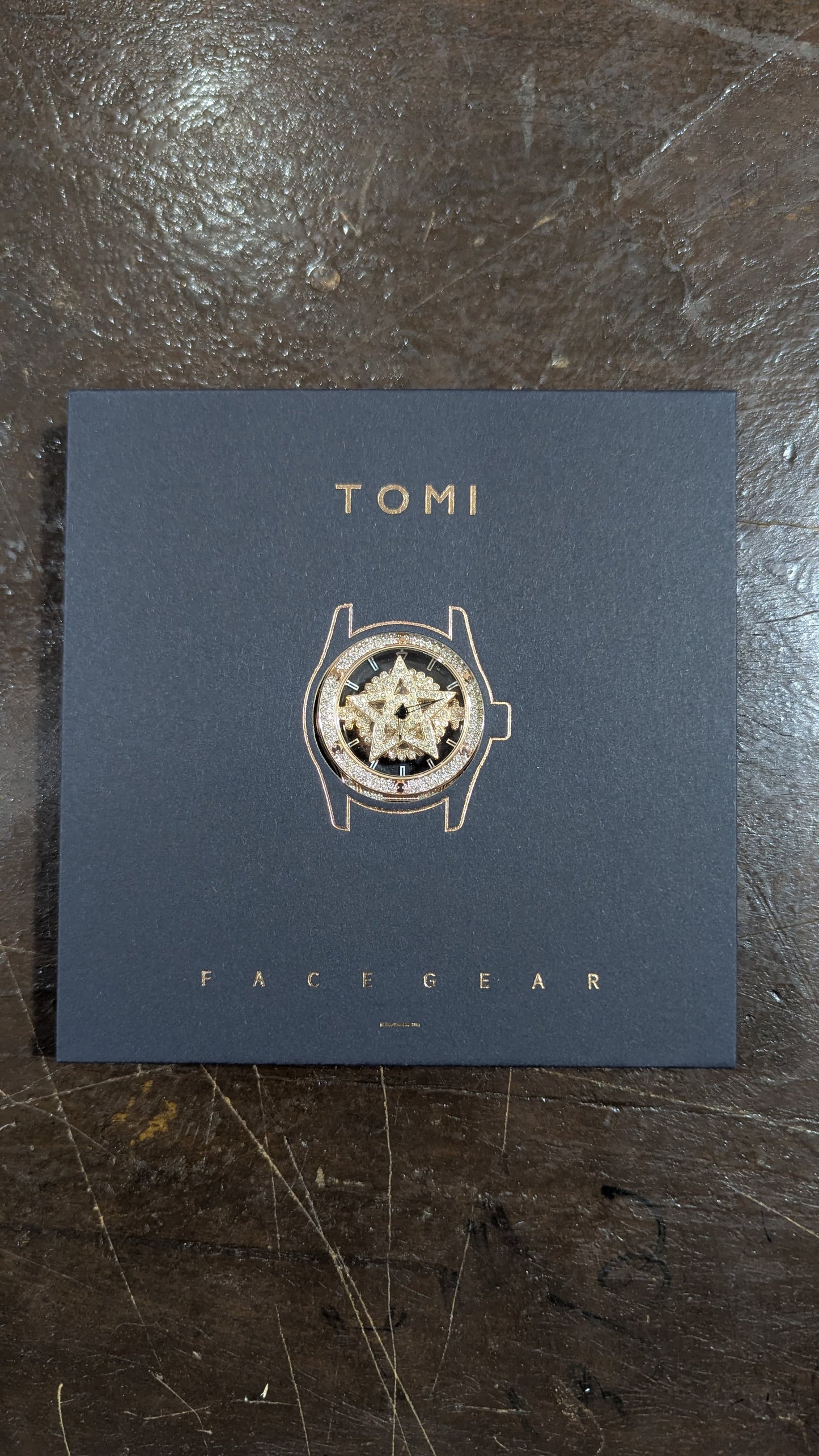 TOMI Face Gear Dual Strap Luxury Watch