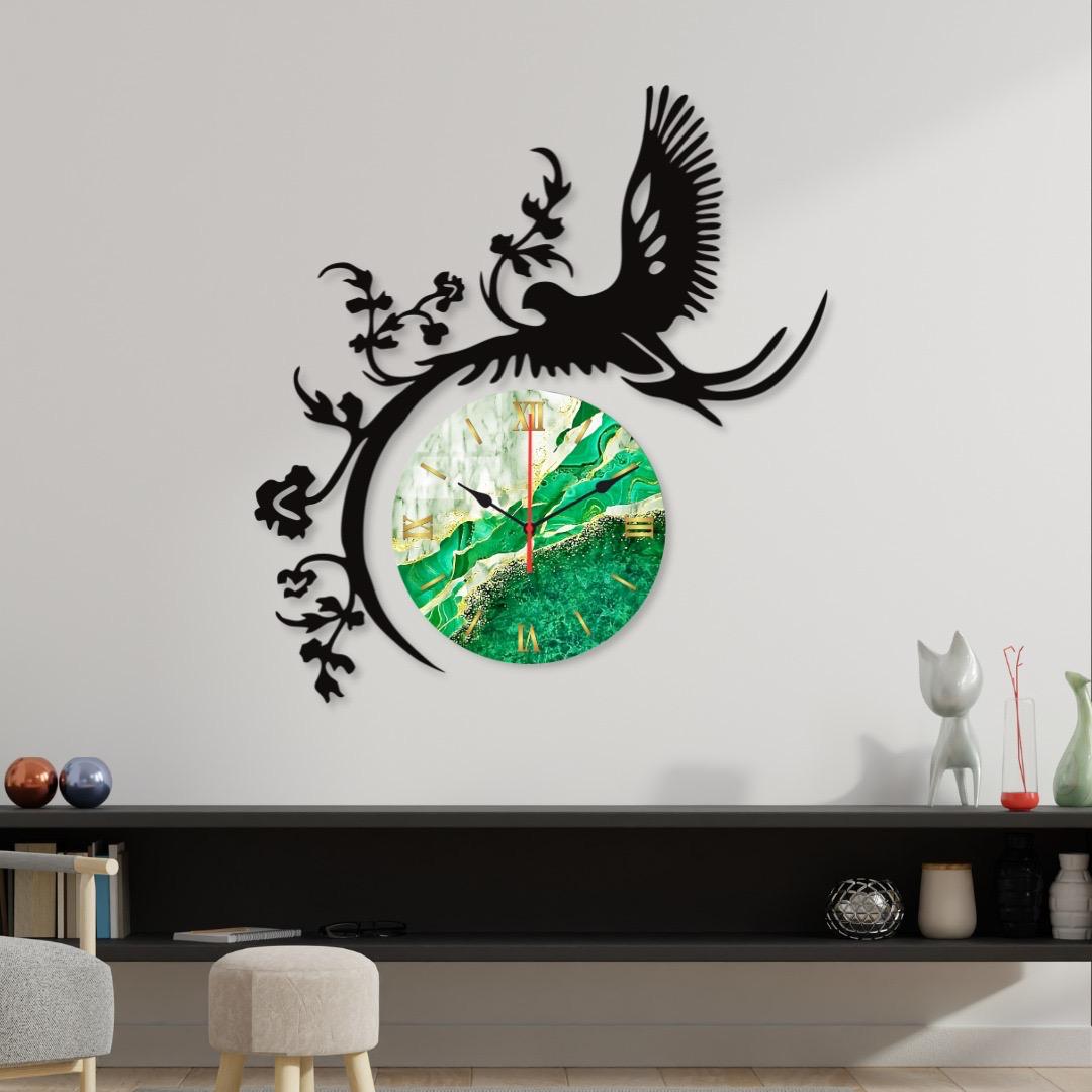 eagle dial clock Unique Designed Elegant Wall Clock | Wall Clock New Flying eagle Style For Home Decoration